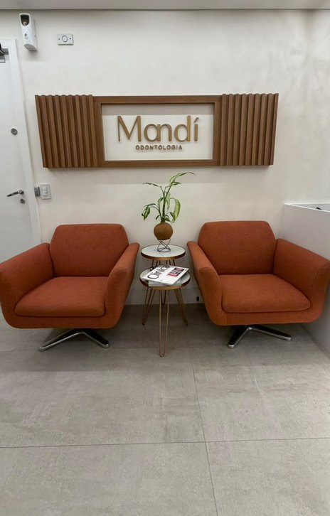 Recepção da Mandí Odontologia