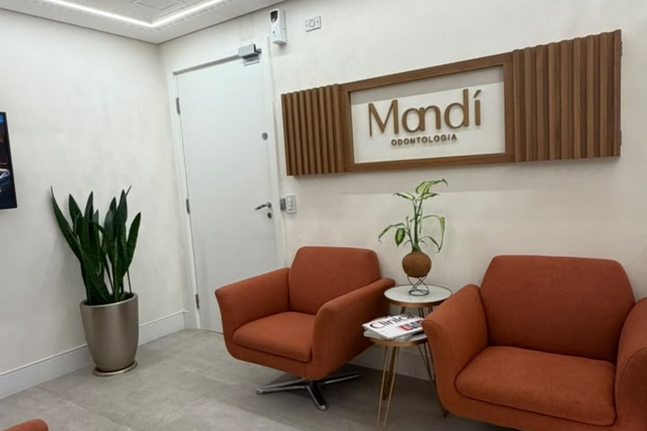 Recepção da Mandí Odontologia