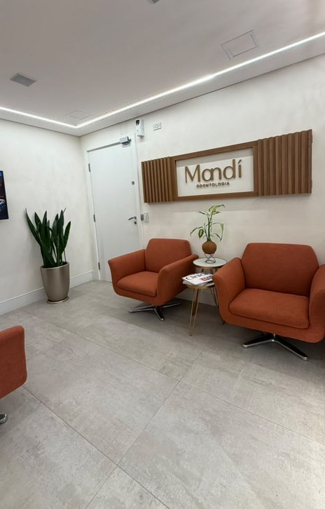 Recepção da Mandí Odontologia